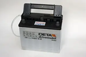 Energy Prints: Battery - Deta Drivemobil German lead acid 12 volt 55 amp hour car battery UK