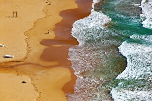 Wave Gallery: Beach aerial in Alanya, Turkey