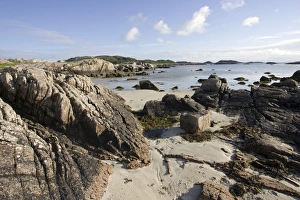 Images Dated 24th June 2006: Beach and coastal view from Fidden Farm on south coast of Isle of Mull, Scotland, UK