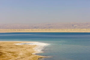 Dead Gallery: Beach along the Dead Sea, Jordan