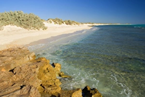 Images Dated 26th July 2008: Beach and ocean - endless white and sandy beach, clear turquoise coloured water