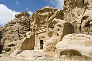 Boulder Gallery: Beida or Al Baidha or Little Petra, Nabatean