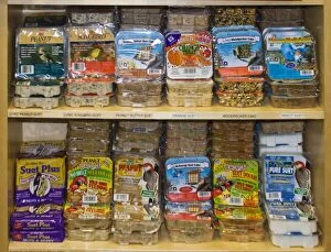 Images Dated 7th June 2008: Bird Food - Suet Cakes on store shelf