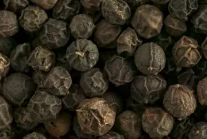 Pepper Prints: Black Peppercorns