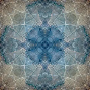 Blue and brown abstract. Date: 06-11-2007
