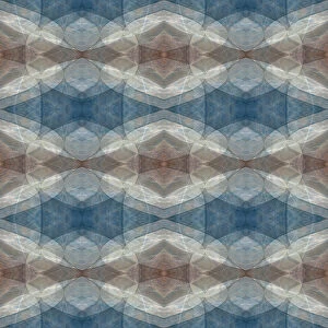Images Dated 2nd July 2021: Blue and brown abstract. Date: 06-11-2007