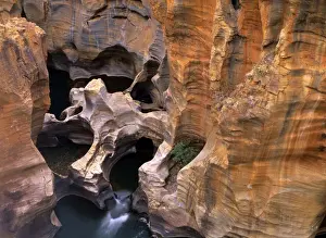 Blyde River Canyon potholes and rock washings Bourke's Luck Potholes, Blyde River Canyon Nature Reserve, South Africa