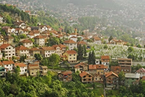 Images Dated 14th April 2009: BOSNIA AND HERZEGOVINA, Sarajevo. Overview