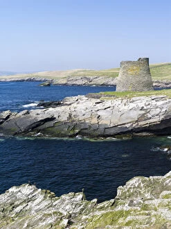 Archaeology Gallery: Broch of Mousa on the isle of Mousa, Scotland