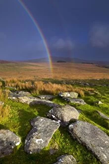 Moor Gallery: Brown Willy with Rainbow