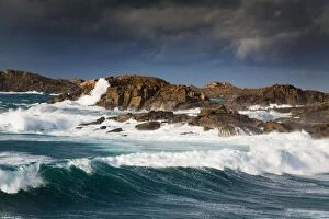 Images Dated 3rd March 2008: Bryher - Hell Bay in a Storm - Isles of Scilly - UK