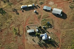 Bushy Park Cattle Station.aerial. 60km south of