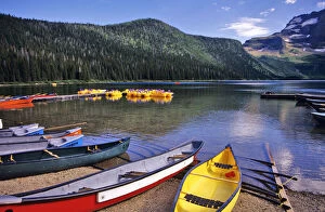 Cameron Lake in Waterton Lakes National