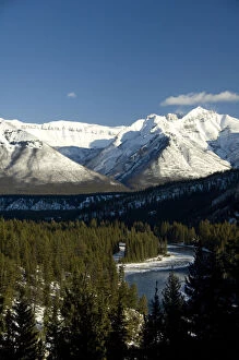 Canada, Alberta, Banff. Views of the Bow