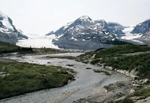 Canada - Meltwater from Athabasca Glacier