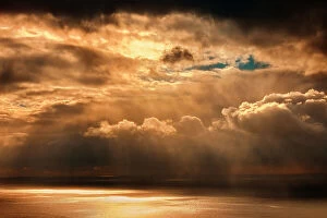 Storm Gallery: Canada, Nova Scotia, Wreck Cove. Storm clouds
