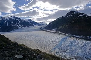 Images Dated 10th September 2007: Canada - view of Salmon Glacier, worlds fifth largest