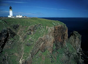 Lighthouse Collection: Cape Wrath - Most North Westerly Point on the UK mainland - Highland, UK LA001729