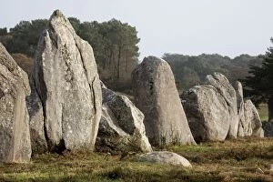 Images Dated 7th December 2006: Carnac menhirs - Brittany - France