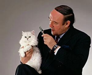 Cat with Desmond Morris