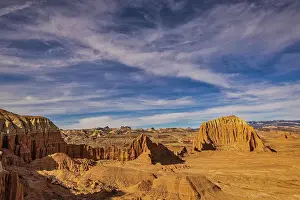Moon Prints: Cathedral Valley, Capitol Reef, Utah Date: 07-03-2021