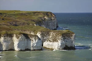 Chalk cliffs by North Landing, Flamborough