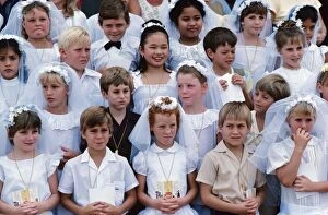 Ceremonies Gallery: Children on the day of their First communion