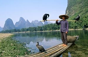 China - fisherman with Cormorants