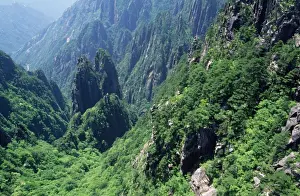 China Mount Huangshan, The Yellow Mountains Anhui Province. World Heritage listing