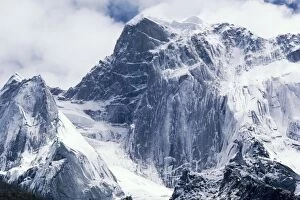 China - Mount Siguniang, North face