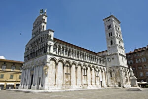 Images Dated 11th February 2010: Church of San Michele in Foro, Lucca, Tuscany