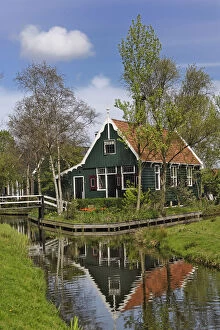 Classic Dutch homes, Zaanse Schans, Holland