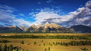 Landmark Prints: Clearing storm over the Teton Range