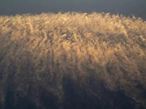 Images Dated 31st March 2012: Cloudfall at sunset