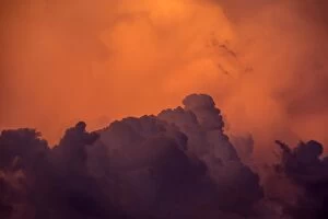 Images Dated 3rd November 2012: Clouds - at sunset. Rio Negro, Amazon river