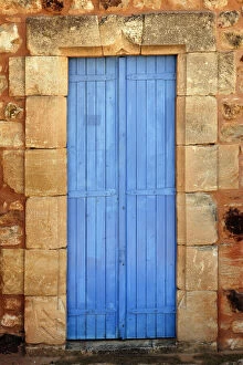 Color door, Roussillon, France
