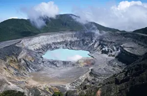 Craters Prints: Costa Rica - Poas Volcano