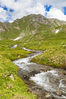 Creek, Mont Fallere, Aosta Valley, Italian