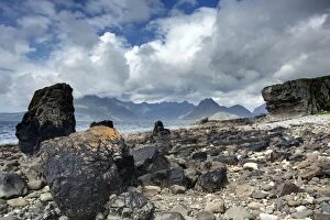 Images Dated 13th June 2013: Cullins - from Elgol Beach