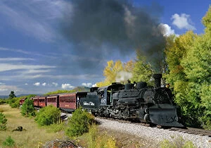 Tourism Collection: Cumbres and Toltec Scenic Railroad, Chama, New Mexico Date: 03-10-2021