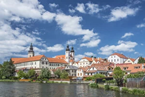Czech Republic, Moravia, Telc Old Town (Large)