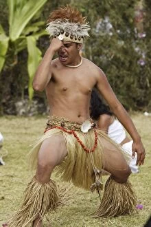 Images Dated 6th November 2004: Dancer on Rapa Nui Language Day, a fiesta organised