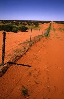 Dingo fence.preventing dingos entering NSW from