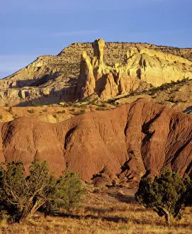 Archaeology Prints: Dinosaurs - Geology Sedimentary sequence at Ghost Ranch