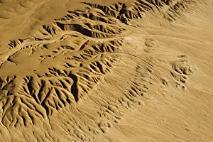 Drainage patterns on the ancient plains of the Namib - Namib Desert - Namibia - Africa