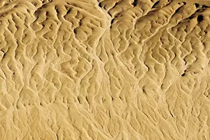 Drainage patterns on the ancient plains of the Namib - Namib Desert - Namibia - Africa