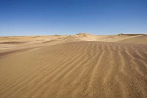 Dune Scene with blue sky