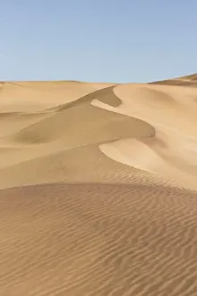 Dune Shapes and ripples Central Dune Belt near Swakopmund Namibia, Africa