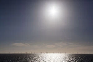 Dutch wind farm off the coast of the North