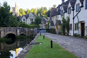 Street Gallery: Early morning, Castle Combe Village, Wiltshire